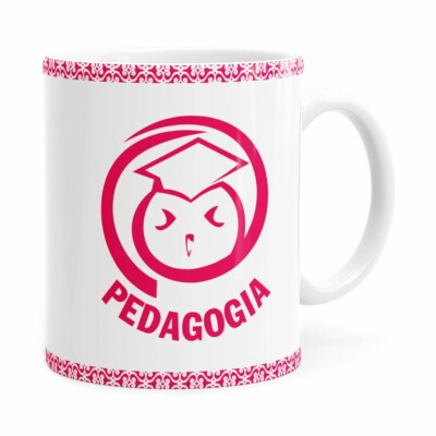 Caneca Profissões Professora V01 Branca