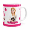 Caneca Profissões Veterinária Frozen Anna Branca