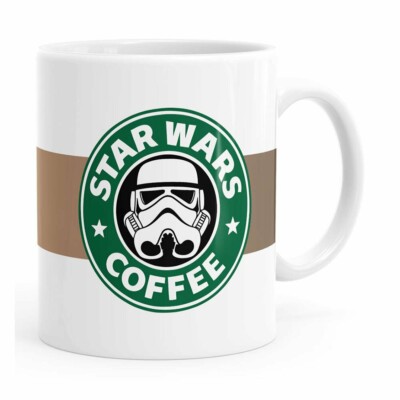 Caneca Star Wars Coffee Branca