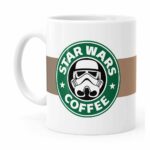 Caneca Star Wars Coffee Branca