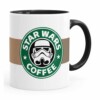 Caneca Star Wars Coffee Preta
