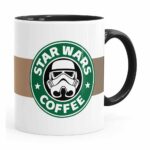 Caneca Star Wars Coffee Preta