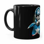 Caneca Star Wars Stormtrooper Capitão América Preta