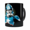 Caneca Star Wars Stormtrooper Capitão América Preta