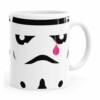 Caneca Star Wars Stormtrooper Face Lágrima Branca