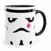 Caneca Star Wars Stormtrooper Face Lágrima Preta