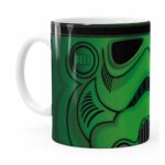 Caneca Star Wars Stormtrooper Green Branca