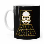Caneca Star Wars Stormtrooper Logo V01 Branca