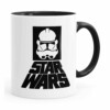 Caneca Star Wars Stormtrooper Logo V02 Preta