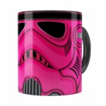 Caneca Star Wars Stormtrooper Pink Preta