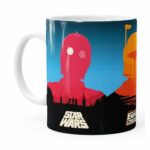 Caneca Star Wars Triologia Branca