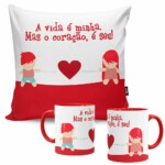 Kit Presente A Vida é Minha, Coração é Seu V01