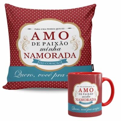 Kit Presente Amo De Paixão Minha Namorada