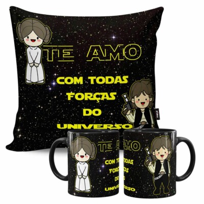 Kit Presente Casal Leia E Han Solo