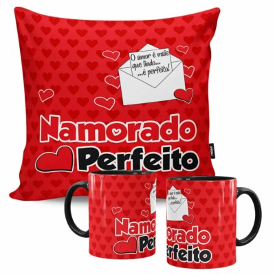 Kit Presente Namorado Perfeito Carta