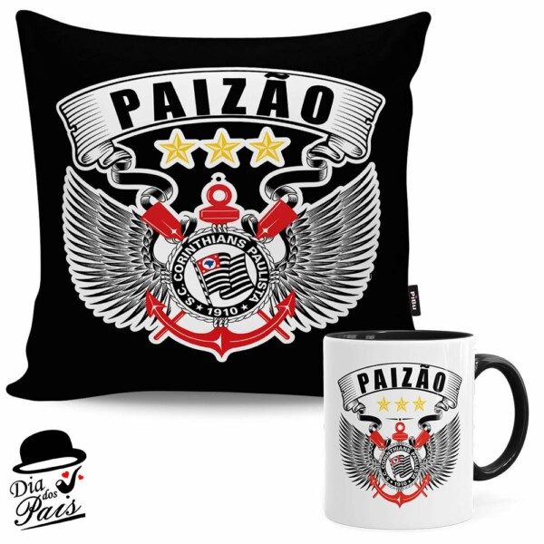 Kit Presente Personalizado Paizão Corinthians