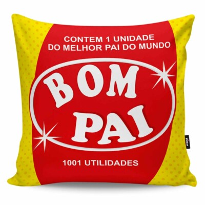 Almofada Pai Bombril 1001 Utilidades