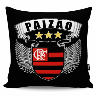 Almofada Paizão Flamengo Asas