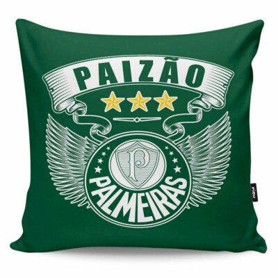 Almofada Paizão Palmeiras Asas