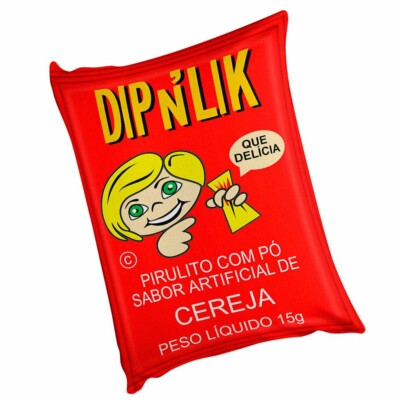 Almofada Retrô Dipnlik Cereja 20x30cm