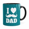 Caneca Dia Dos Pais I Love Dad V01 Preta