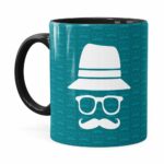 Caneca Dia Dos Pais I Love Dad V01 Preta