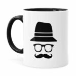 Caneca Dia Dos Pais I Love Dad V02 Preta