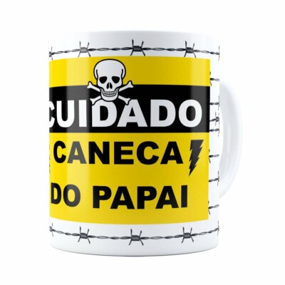 Caneca Do Papai Arame Farpado