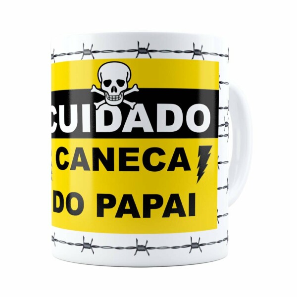 Caneca Do Papai Arame Farpado
