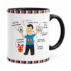 Caneca Família Pai Preta