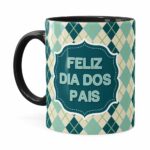 Caneca Feliz Dia Dos Pais V01 Preta