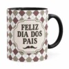 Caneca Feliz Dia Dos Pais V02 Preta