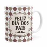 Caneca Feliz Dia Dos Pais V02 Branca