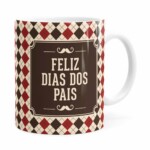 Caneca Feliz Dia Dos Pais V03 Branca