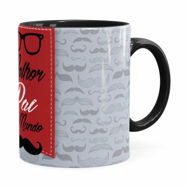 Caneca Melhor Pai Do Mundo V01 Preta