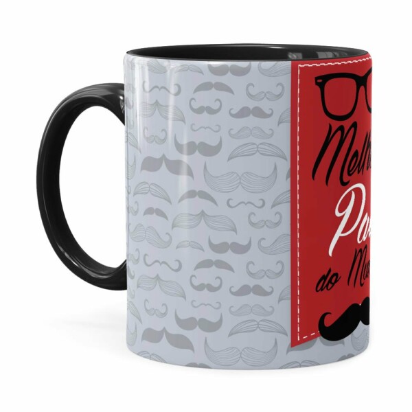 Caneca Melhor Pai Do Mundo V01 Preta