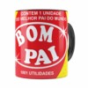 Caneca Pai Bombril 1001 Utilidades Preta