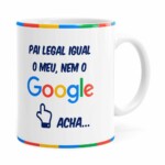 Caneca Pai Google V02 Preta