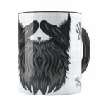 Caneca Pai Grandes Barbas V01 Preta
