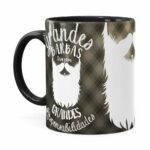 Caneca Pai Grandes Barbas V02 Preta