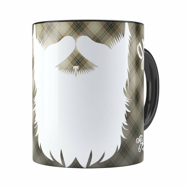 Caneca Pai Grandes Barbas V02 Preta