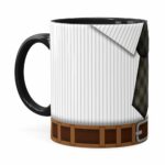 Caneca Pai Gravata Preta