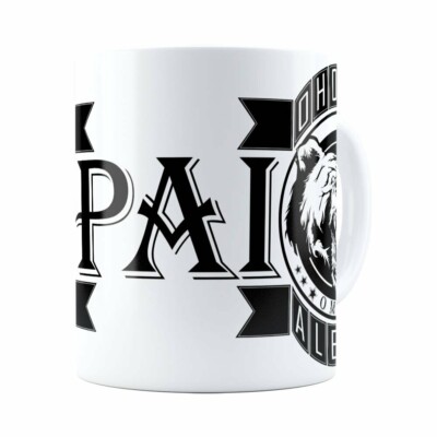 Caneca Pai O Homem, O Mito, A Lenda Branca