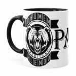 Caneca Pai O Homem, O Mito, A Lenda Preta