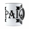 Caneca Pai O Homem, O Mito, A Lenda Preta