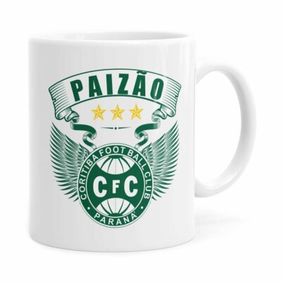 Caneca Personalizada Paizão Coritiba Asas Branca
