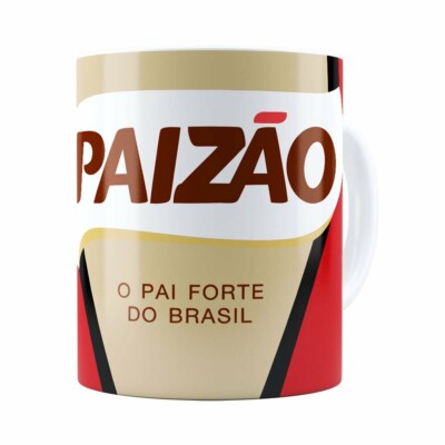 Caneca Paizão Café Pilão Branca