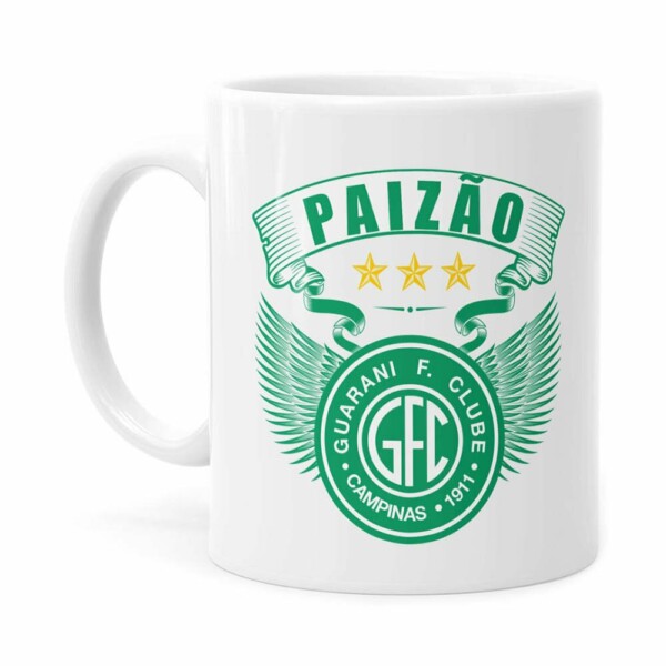 Caneca  Personalizada Paizão Guarani Asas Branca