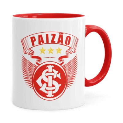 Caneca Personalizada Paizão Internacional Asas Vermelha