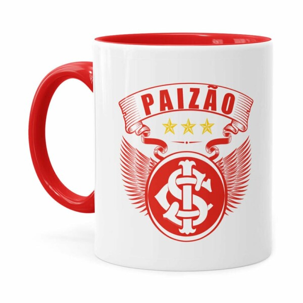Caneca Personalizada Paizão Internacional Asas Vermelha